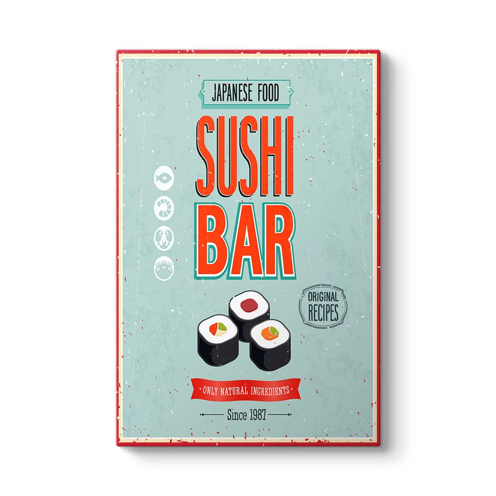 Sushi Bar Tablosu - Model 2